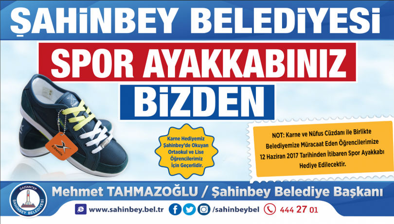 Öğrencilere Karne Hediyesi 150.000 Ayakkabı