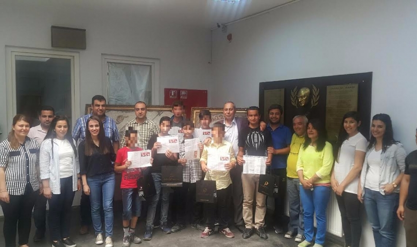 Madde Bağımlılığı Tedavisi Gören Çocuklar Karne Aldı