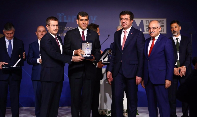 Altunkaya’ya "Türkiye İhracat Şampiyonu" Ödülü