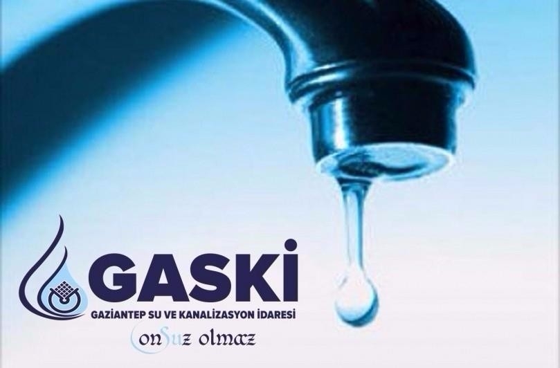 GASKİ’den planlı su kesintisi