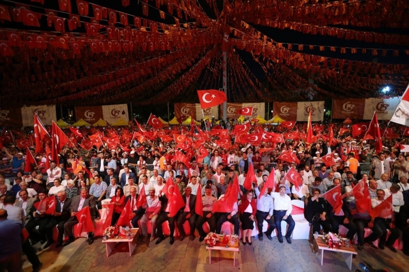 Gaziantep’te 15 Temmuz Coşkusu
