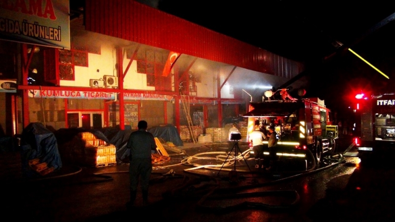 Gaziantep’te milyon liralık yangın