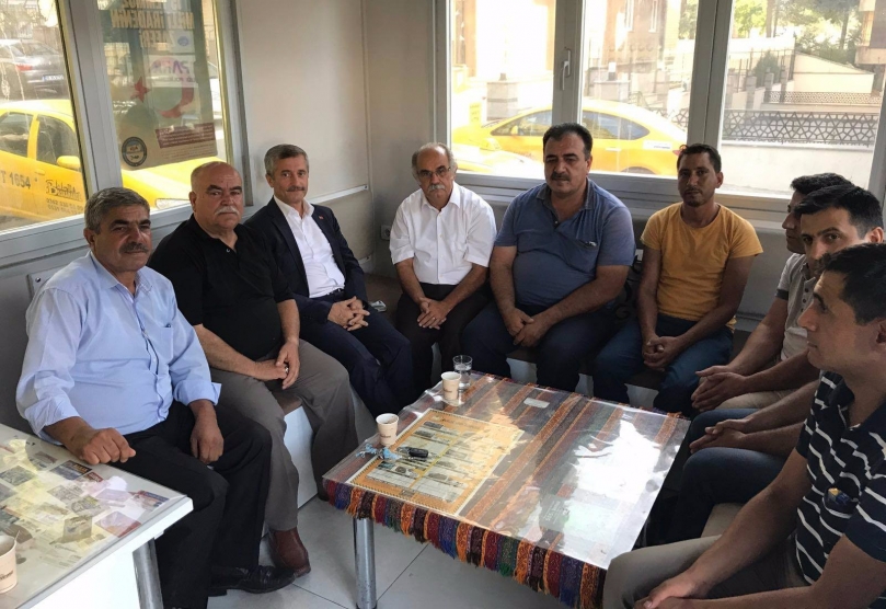 Tahmazoğlu'ndan esnaf ziyareti