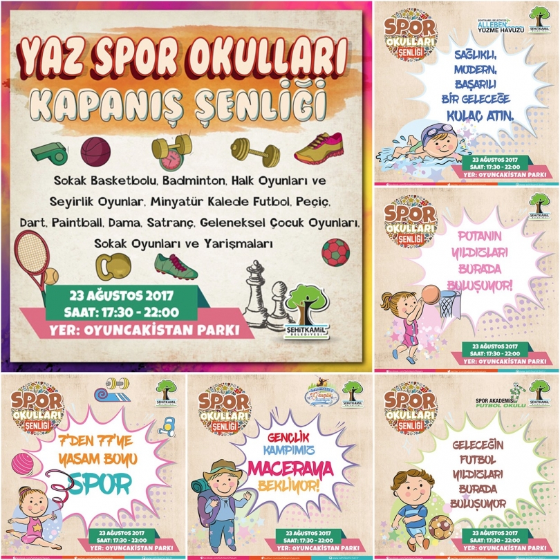 Şehitkamil Spor Şenliğine Davet