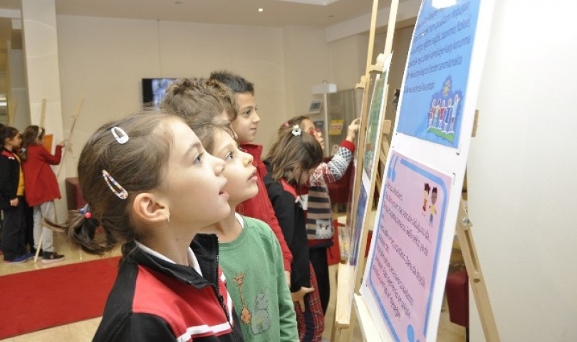 GKV’de Çocuk Hakları sergisi  açıldı