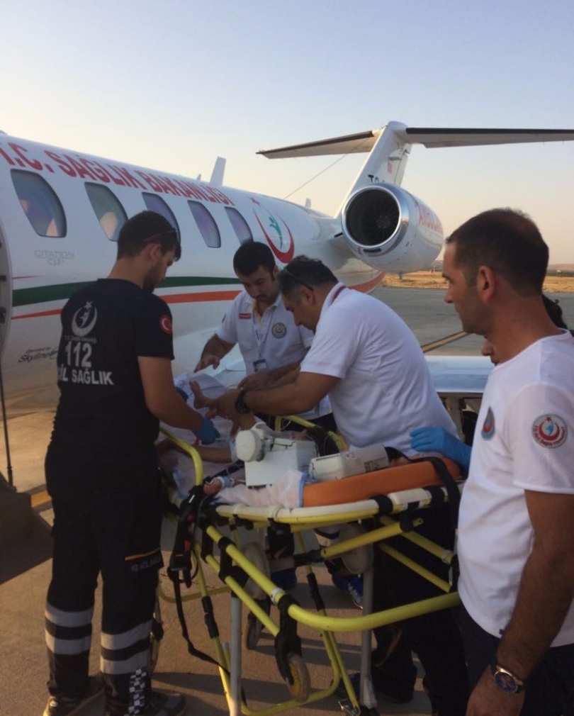 Uçak Ambulans Sevgi’nin Minik Kalbi İçin Havalandı
