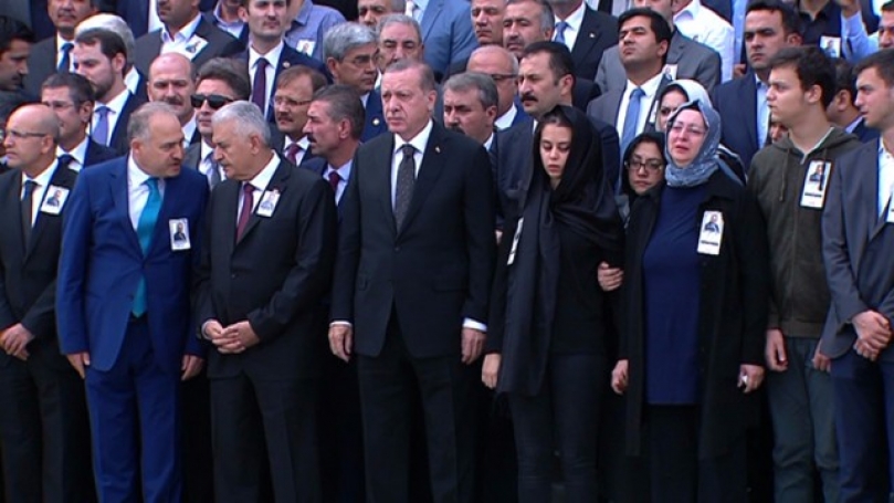 AK Parti Gaziantep Milletvekili Abdükadir Yüksel için TBMM’de tören düzenlendi