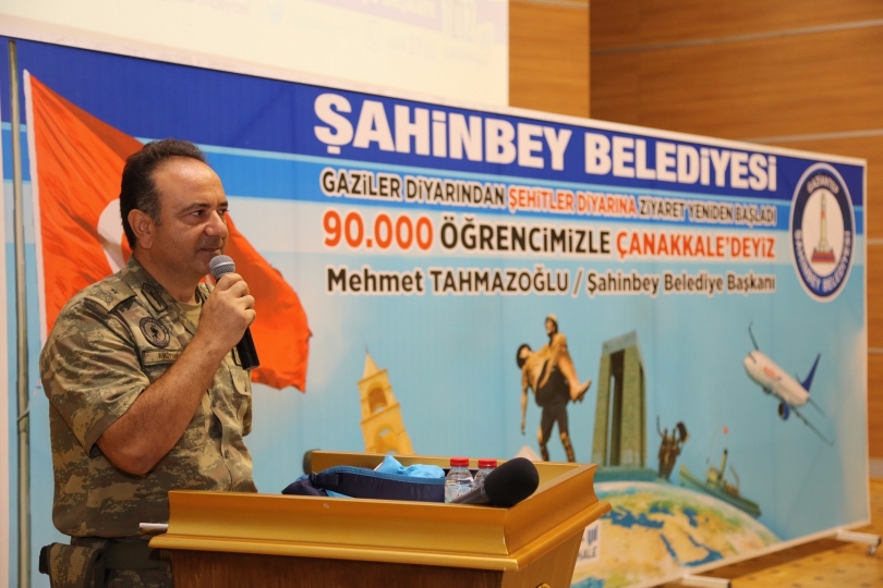 Tuğgeneral Ekiyor, Öğrencilere Çanakkale Ruhunu Anlattı