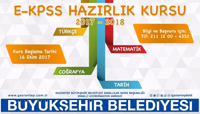 Engellilere E-Kpss Hazırlık Kursu