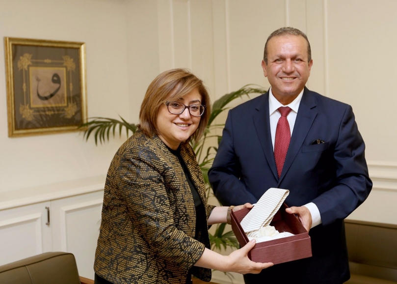 KKTC Turizm Bakanı Ataoğlu Başkan Şahin’i Ziyaret Etti