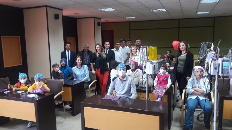 GTO Sosyal Kulüp üyeleri lösemili çocuklarla bir araya geldi.