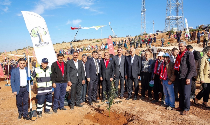 Şehitkamil’e Yeni Bir Orman Kazandırıldı