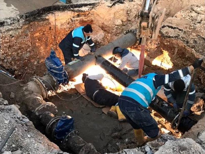 GASKİ, Özdemirbey Caddesi’nin Altyapısını Yeniliyor