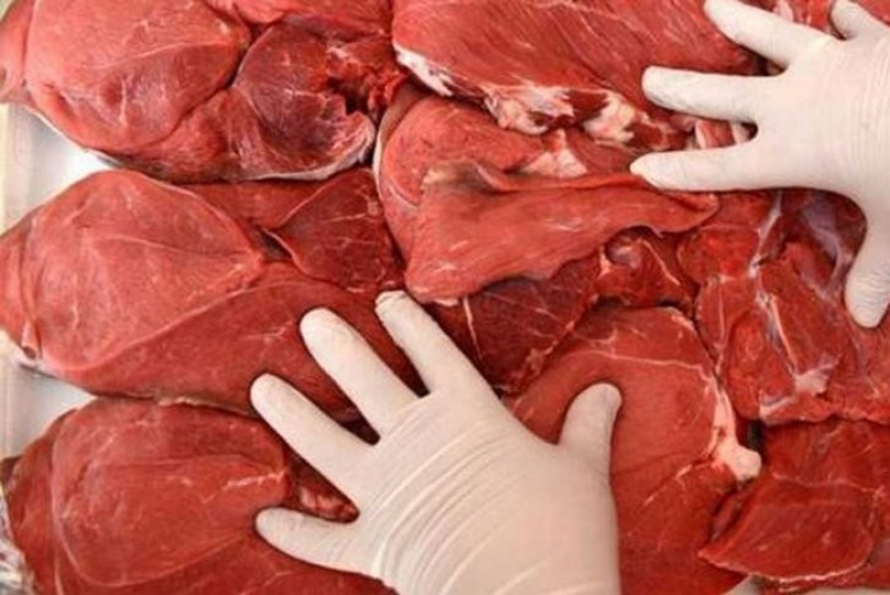 3 kasaptan 72 kilo et çaldı