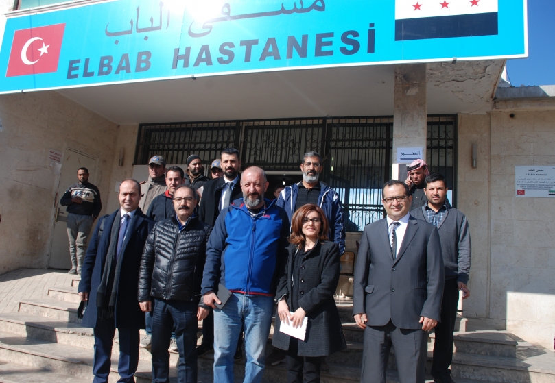 Afrin operasyonu öncesinde sınır ötesindeki hastanelerde hazırlıklar hızla devam ediyor