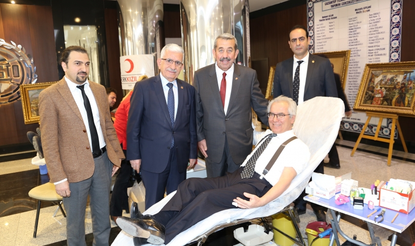 GTO Üyeleri “Kan Bağışı” Kampanyasında Buluştu