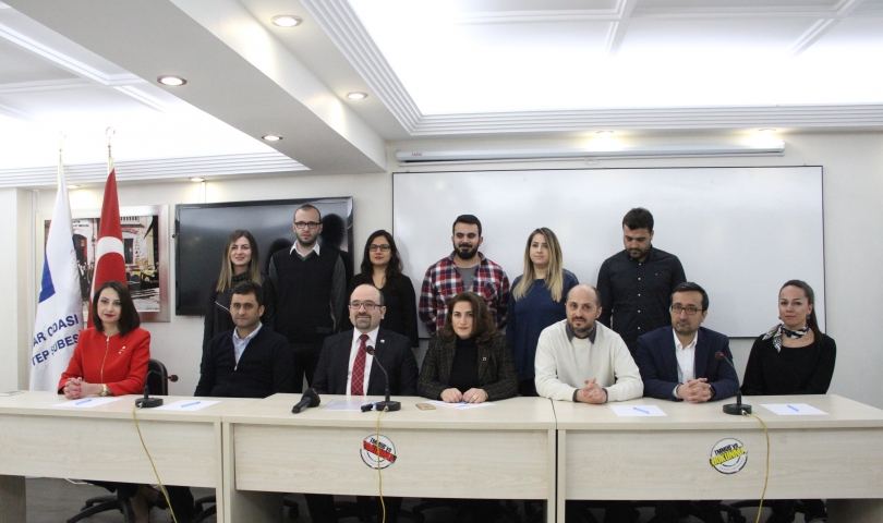 Mimarlar Odası Gaziantep Şubesi’nde görev dağılımı