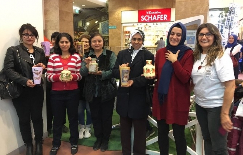 Gaziantep'li kadınlar hafta sonu çok eğlendi