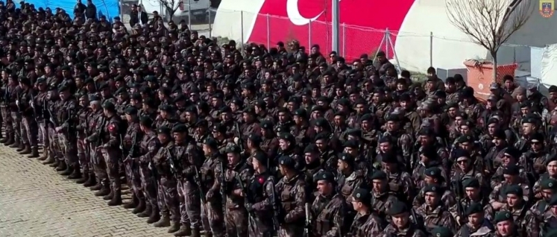 JÖH ve PÖH birlikleri Afrin’e böyle gidiyor