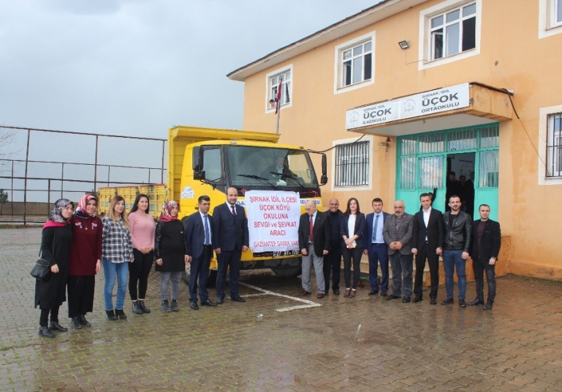 Gaziantep’ten Şırnak İdil’deki öğrencilere destek
