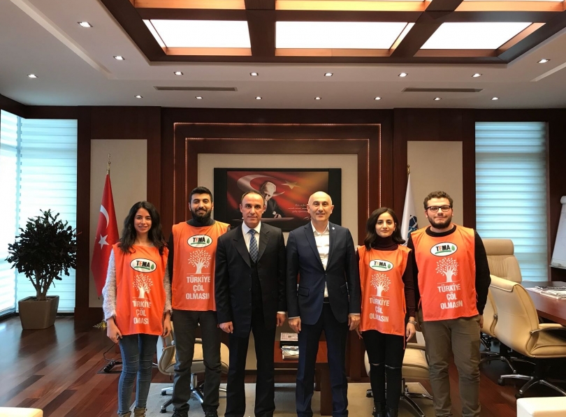 TEMA Vakfı Üyelerinden HKÜ’ye Ziyaret