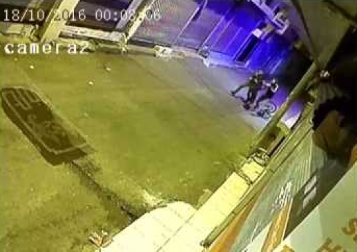 Gaziantep'te Gasp Olayı Mobese Kameralarına Takıldı