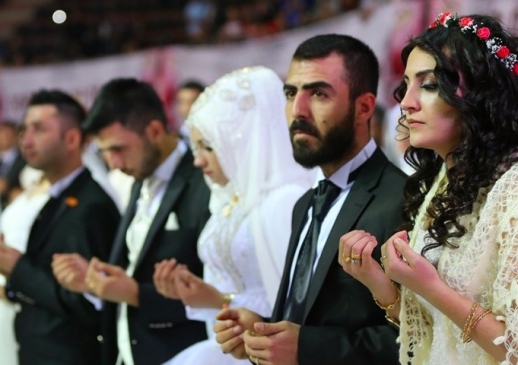 Gaziantep'te toplu nikah töreni