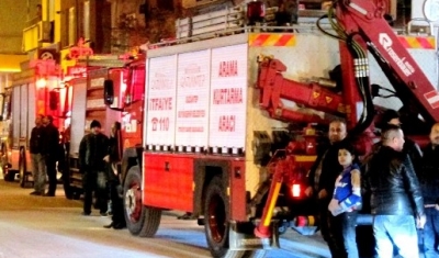 Karakol yanında intihar girişimi