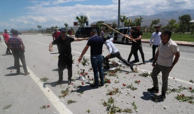 Şehit cenazesinde Kılıçdaroğlu’nun çelengine tepki