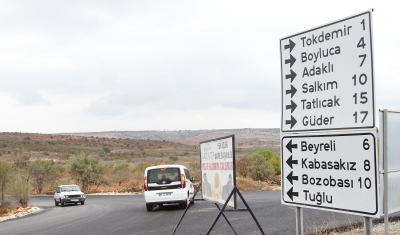 30 Köyün Kullandığı Bilek Kamışlı Yolu Yenilendi