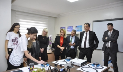 GKV Özel Liseleri Robotik-Kodlama Atölyesi Açıldı