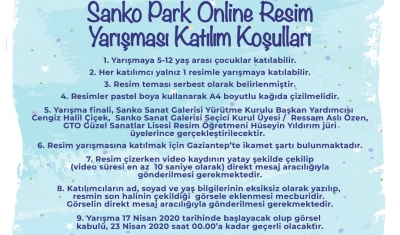 SANKO Park 23 nisan online resim yarışması