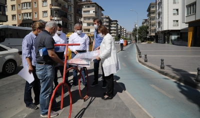 150 kilometrelik bisiklet yolu için düğmeye basıldı