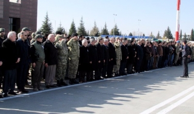 Şehit Yazgan son yolculuğuna uğurlandı