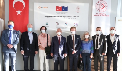 Avrupa Birliği Delegasyonundan HKÜ’ye Proje ziyareti