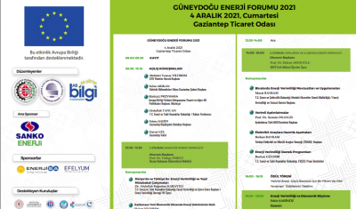 Güçlü ekonomi için enerji verimliliği GEF2021’de konuşulacak