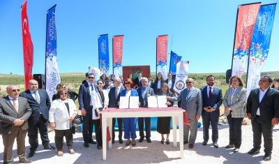 Gaziantep Büyükşehir ağaçlandırmaya devam ediyor