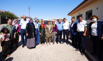 Kirazoğlu, Şahin, Fadıloğlu, mahalle ziyaretleri gerçekleştirdi