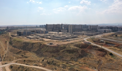 Gaziantep Şehir Hastanesi’nin inşaatına kalındığı yerden devam ediliyor!