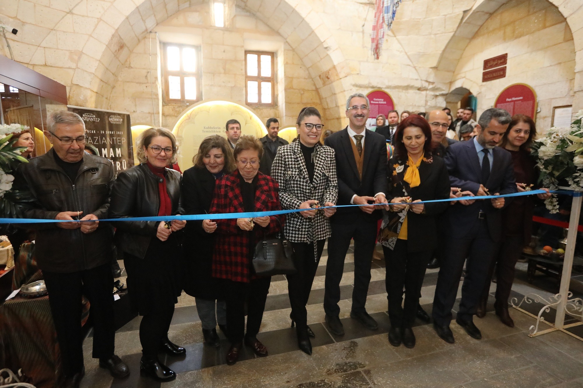 Gaziantep Hamam Kültürü Sergisi açıldı