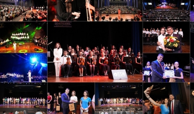 Şehitkamil Sanat Merkezi Çocuk Orkestrası İlk Konserini Verdi