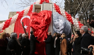 Türkiye’nin ilk kadın şehit anıtı Gaziantep’te