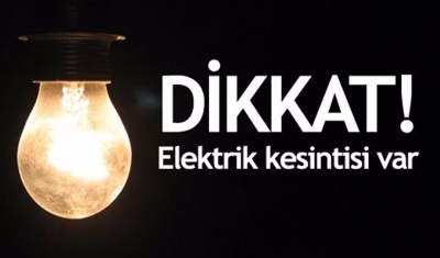 Gaziantep’te elektrik kesintisi