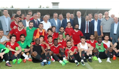 Gazişehir Gaziantep’e moral ziyareti