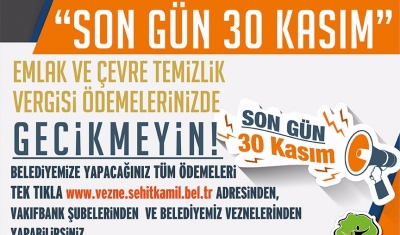 Başkan Fadıloğlu’ndan Emlak Vergisi Uyarısı