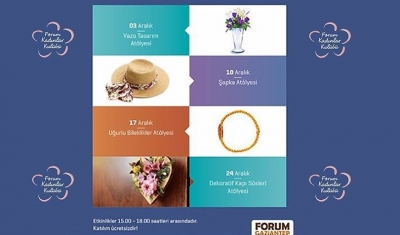Forum Gaziantep'ten Kadınlara Müjde