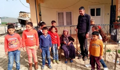 Öğrencilerden yaşlılara ziyaret