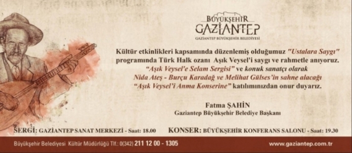 Aşık Veysel Anma Programı