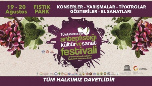 10.Uluslararası antepfıstığı kültür ve sanat festivali 
