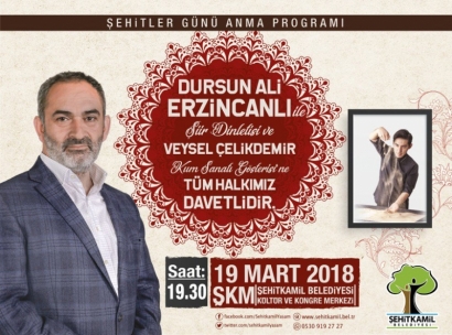  Şehitleri  Günü Anma Programı 